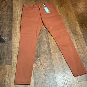 AG Jeans Farrah Eight ankle hirise skinny sateen stretch size29 waist15 inseam28